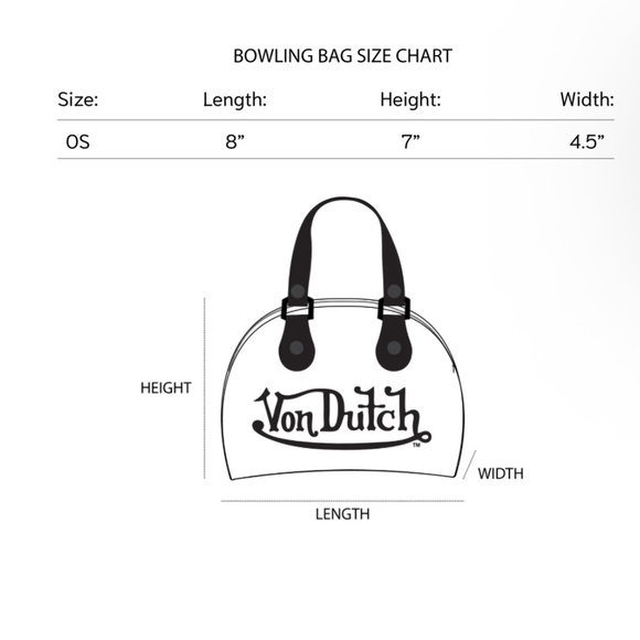 Authentic Von Dutch Lime Cheetah Bowling Bag Crossbody Purse Y2K Retro Vibe - Picture 14 of 14